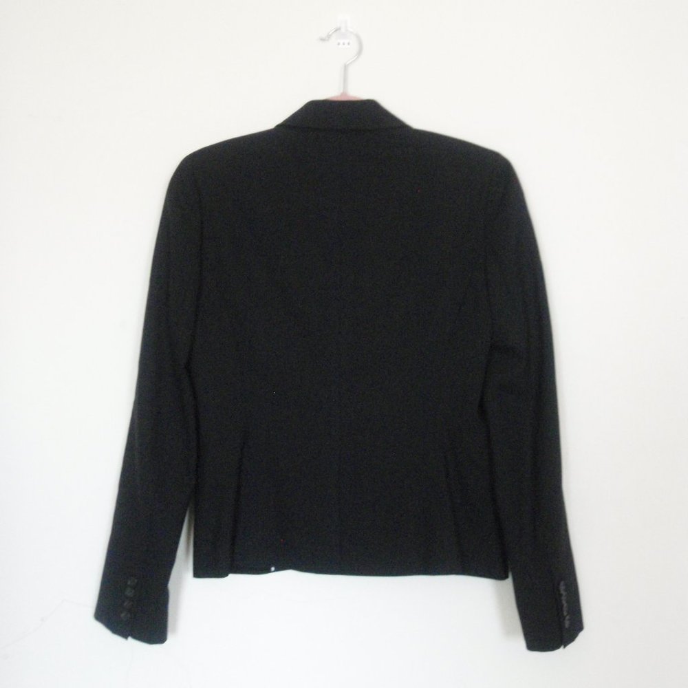 J. Crew | Black Classic Two Button Wool Blazer - image 7